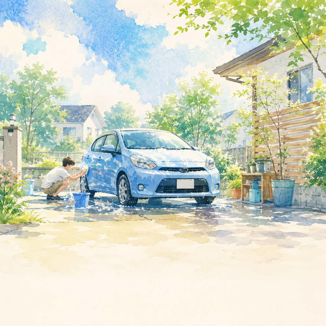 洗車